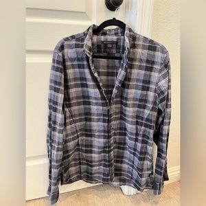 Mens plaid button down
